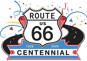 Route 66 Centennial logo